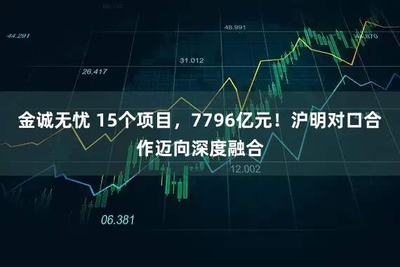 金诚无忧 15个项目，7796亿元！沪明对口合作迈向深度融合